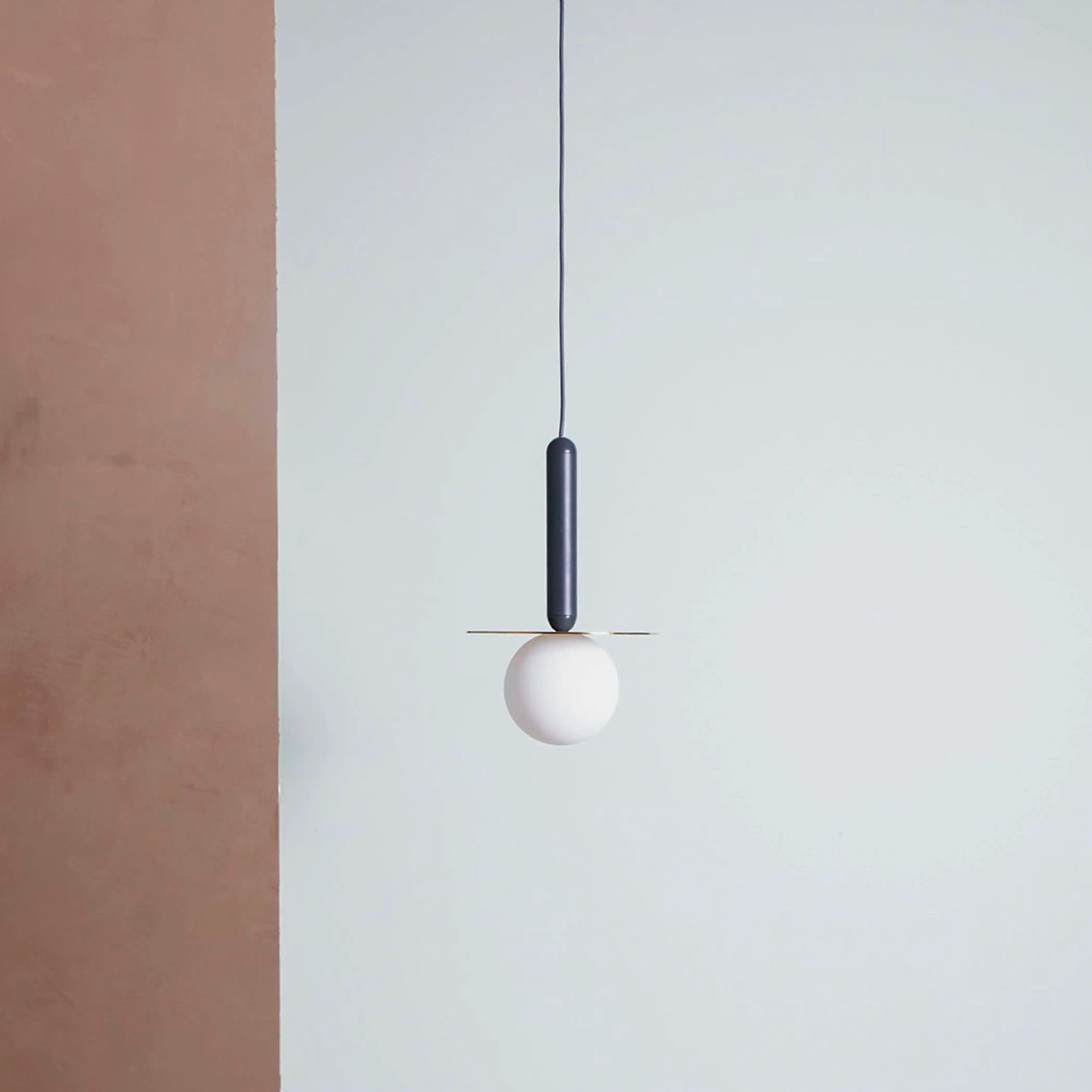 houseof Plate Pendant Light | Charcoal