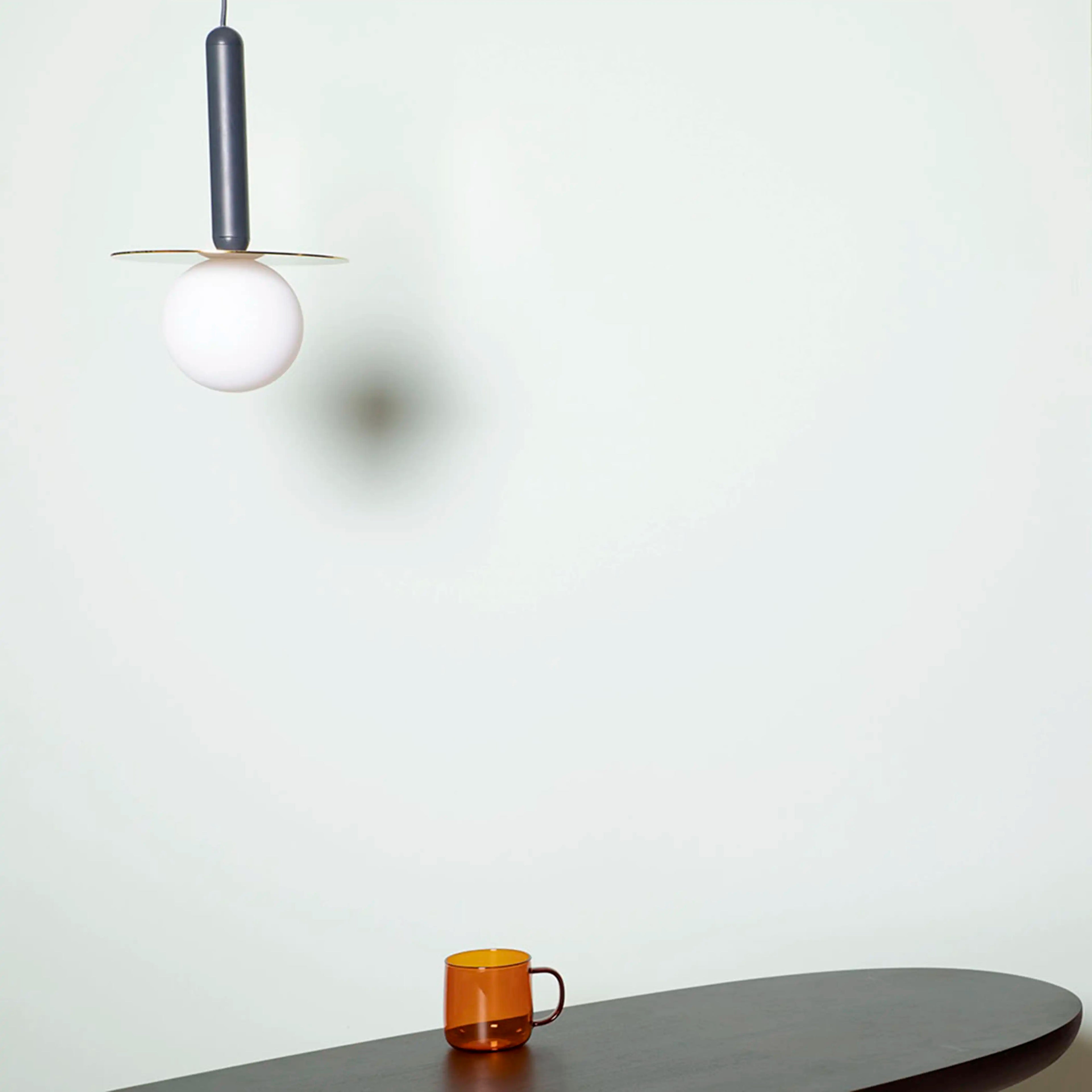 houseof Plate Pendant Light | Charcoal