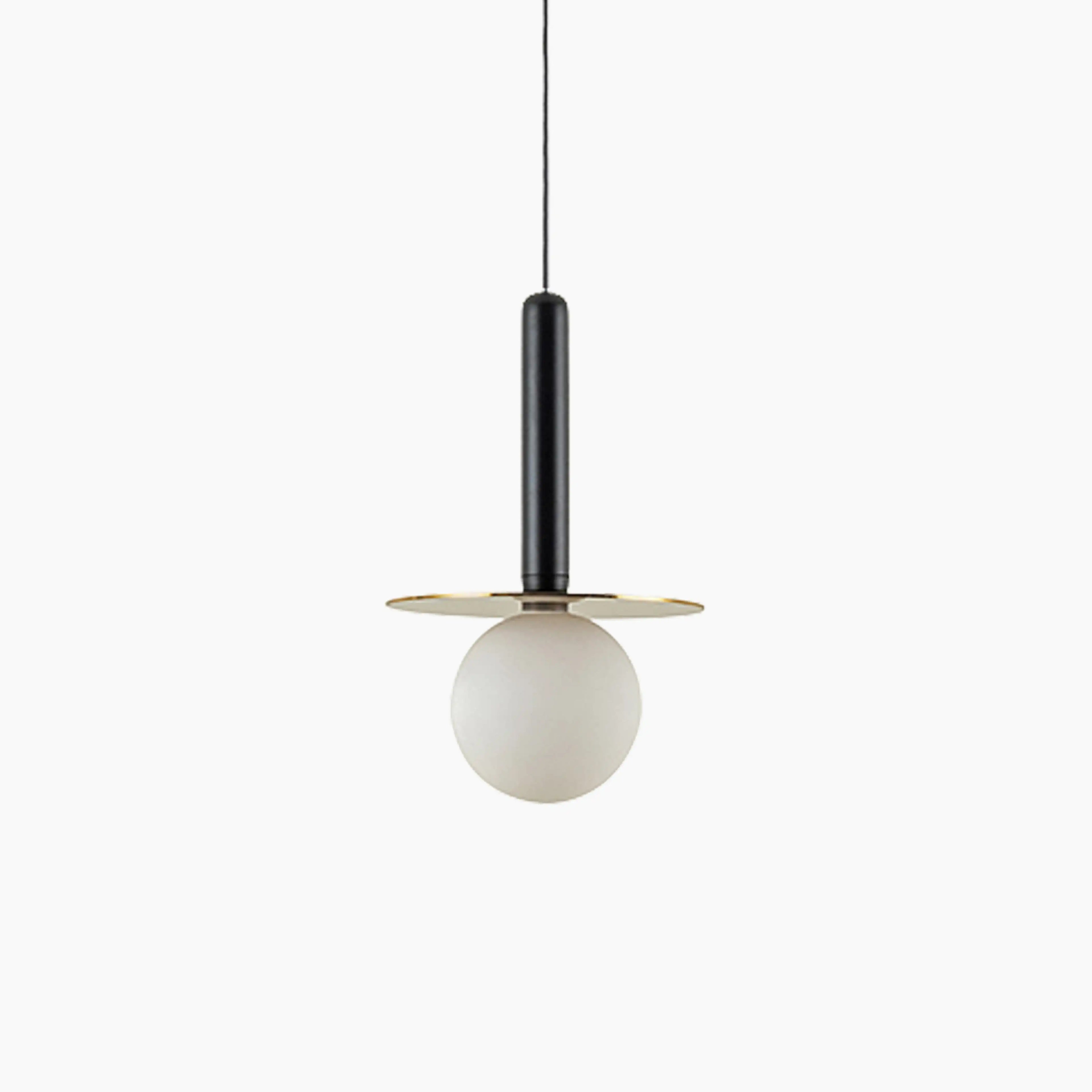 houseof Plate Pendant Light | Charcoal