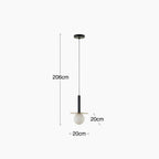 houseof Plate Pendant Light | Charcoal
