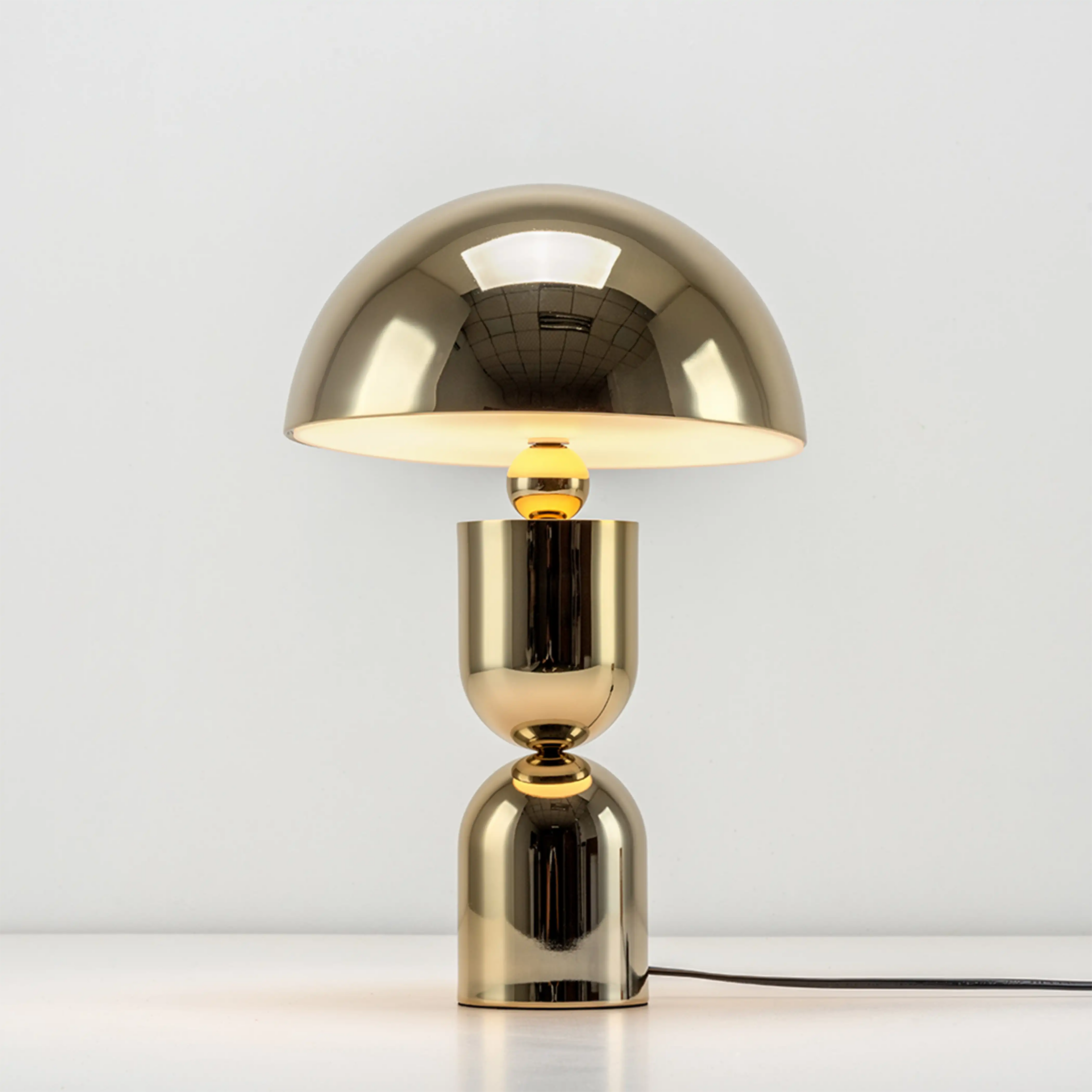 houseof Mushroom Table Lamp | Brass