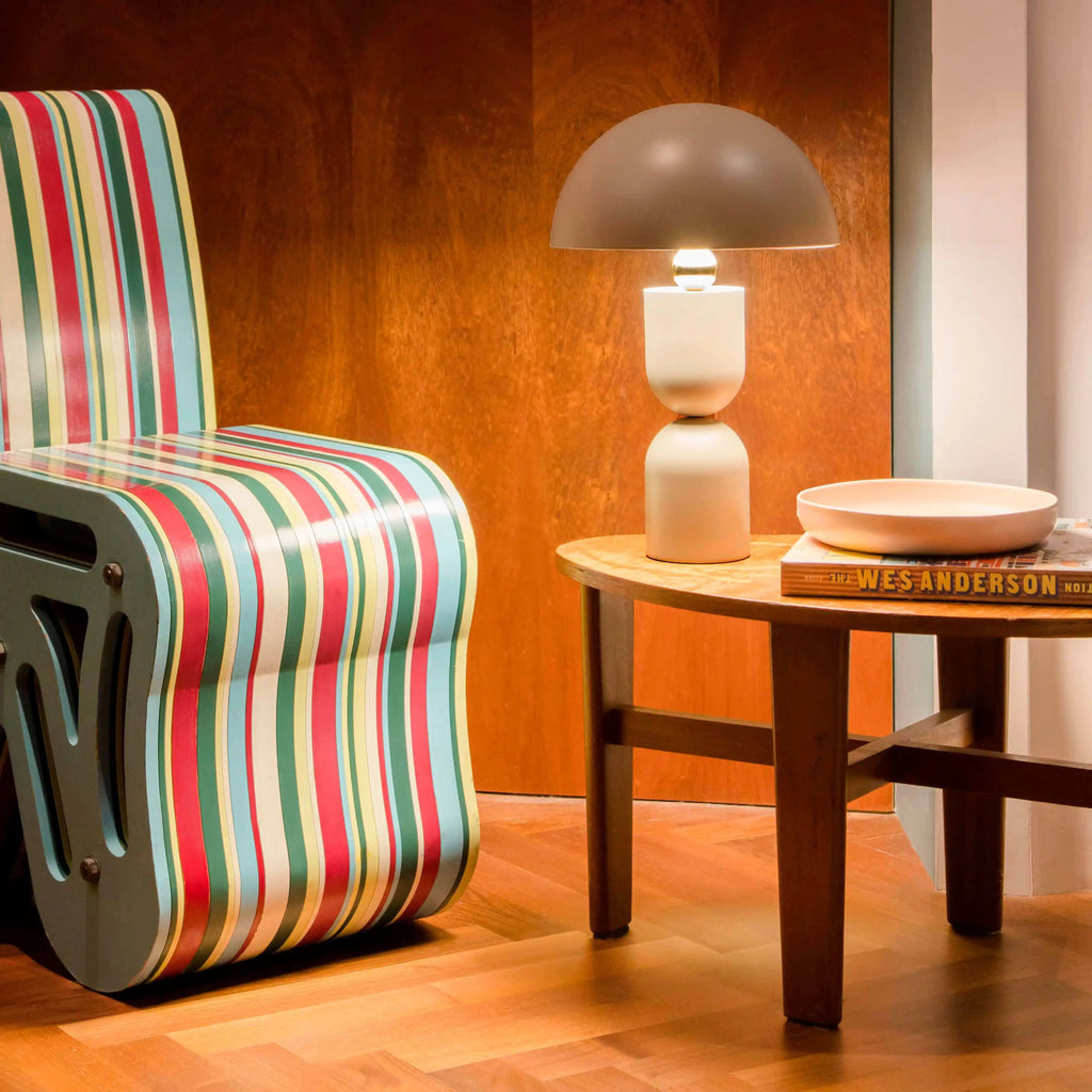 houseof Mushroom Table Lamp | Sand