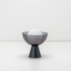 houseof Bowl Cordless Table Lamp | Charcoal