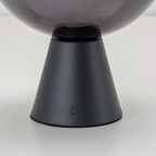 houseof Bowl Cordless Table Lamp | Charcoal