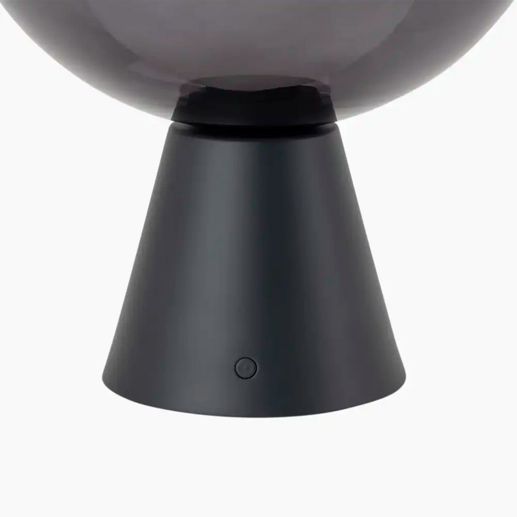 houseof Bowl Cordless Table Lamp | Charcoal