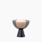 houseof Bowl Cordless Table Lamp | Charcoal