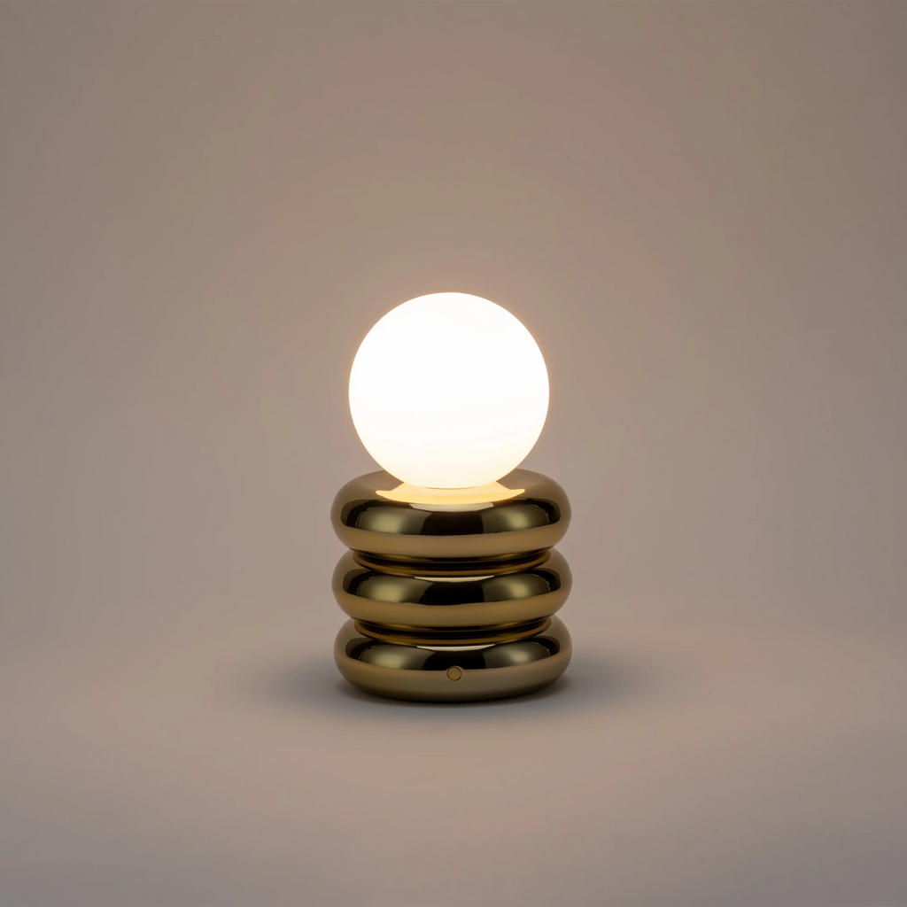 houseof Cordless Table Lamp | Brass