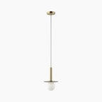 houseof Plate Pendant Light | Brass