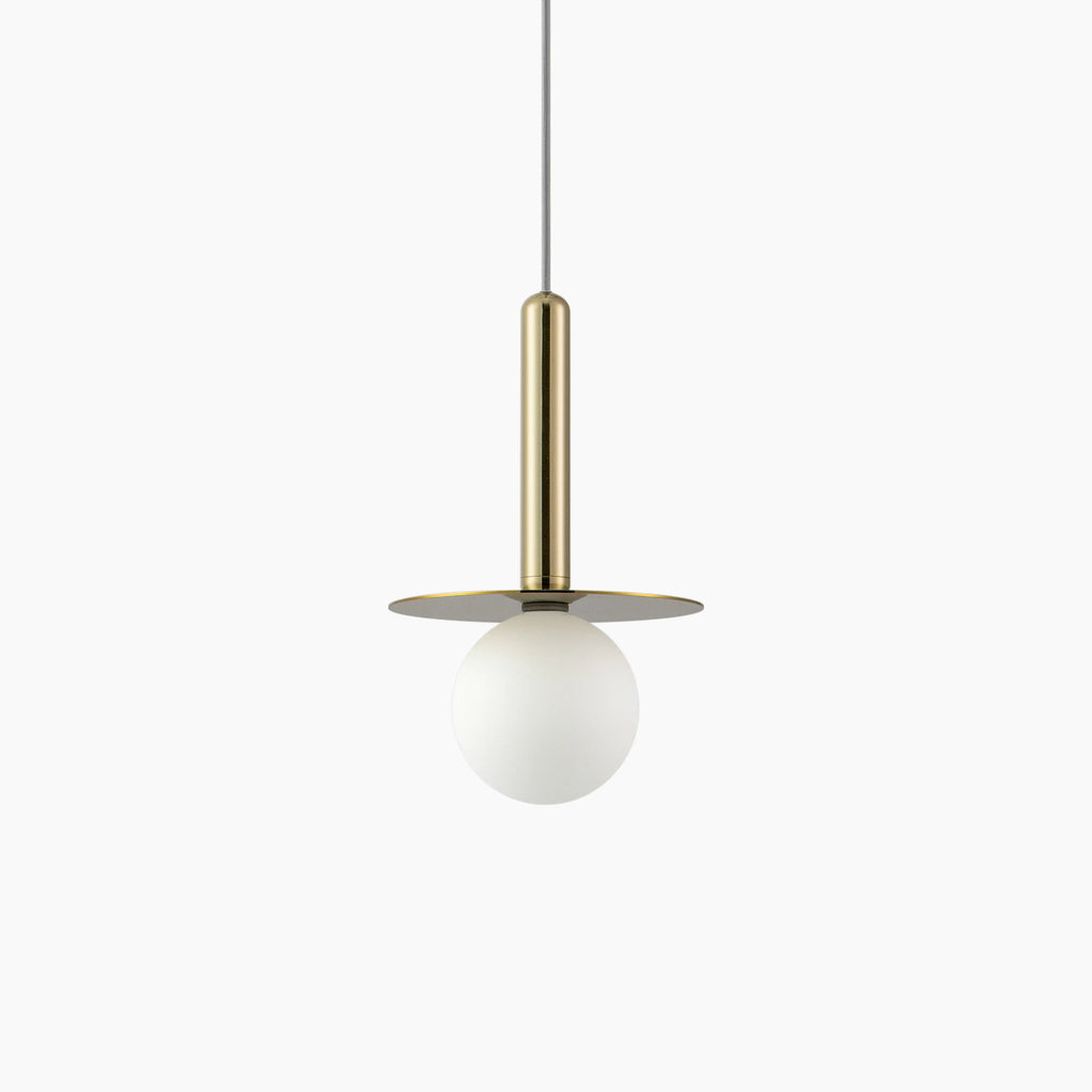 houseof Plate Pendant Light | Brass
