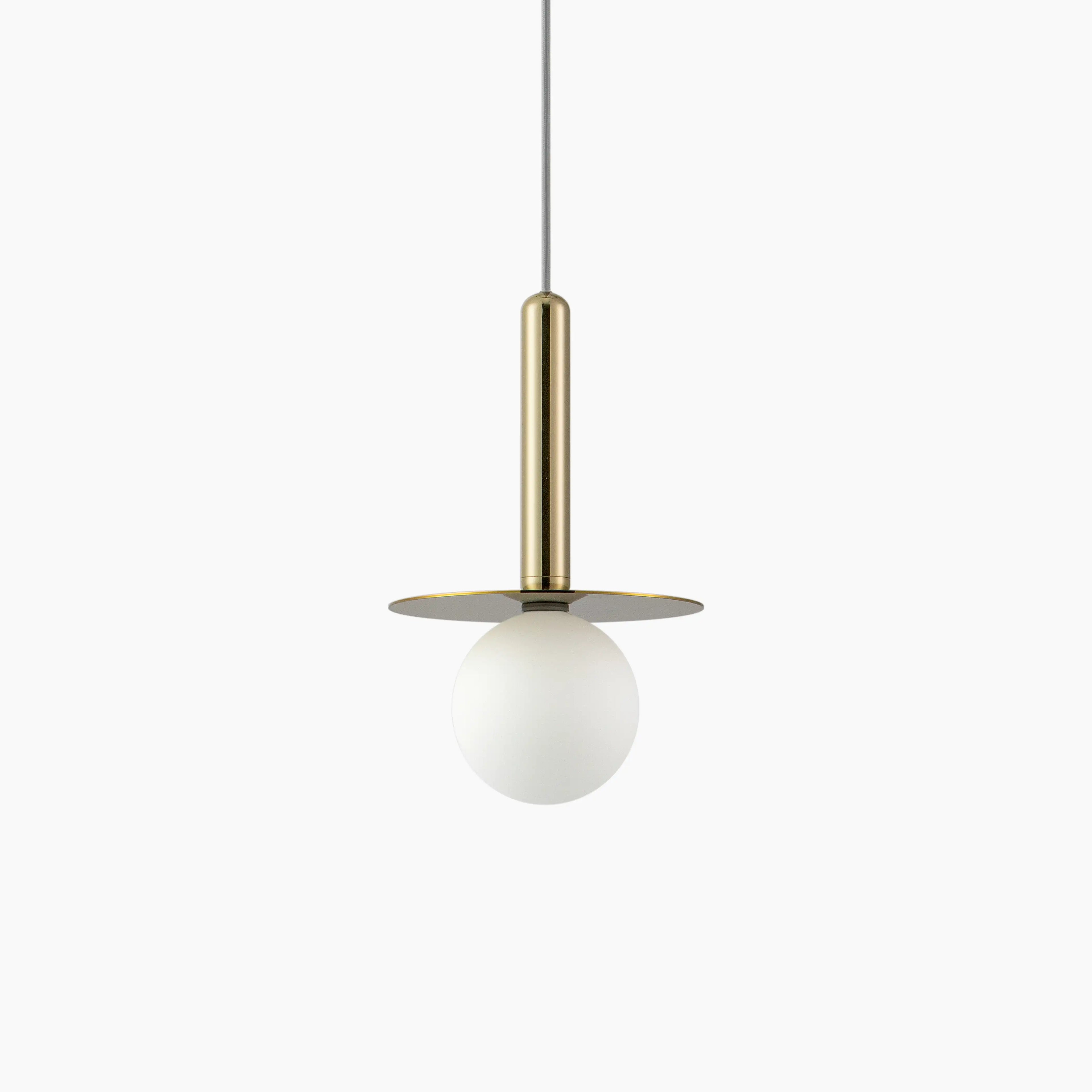 houseof Plate Pendant Light | Brass