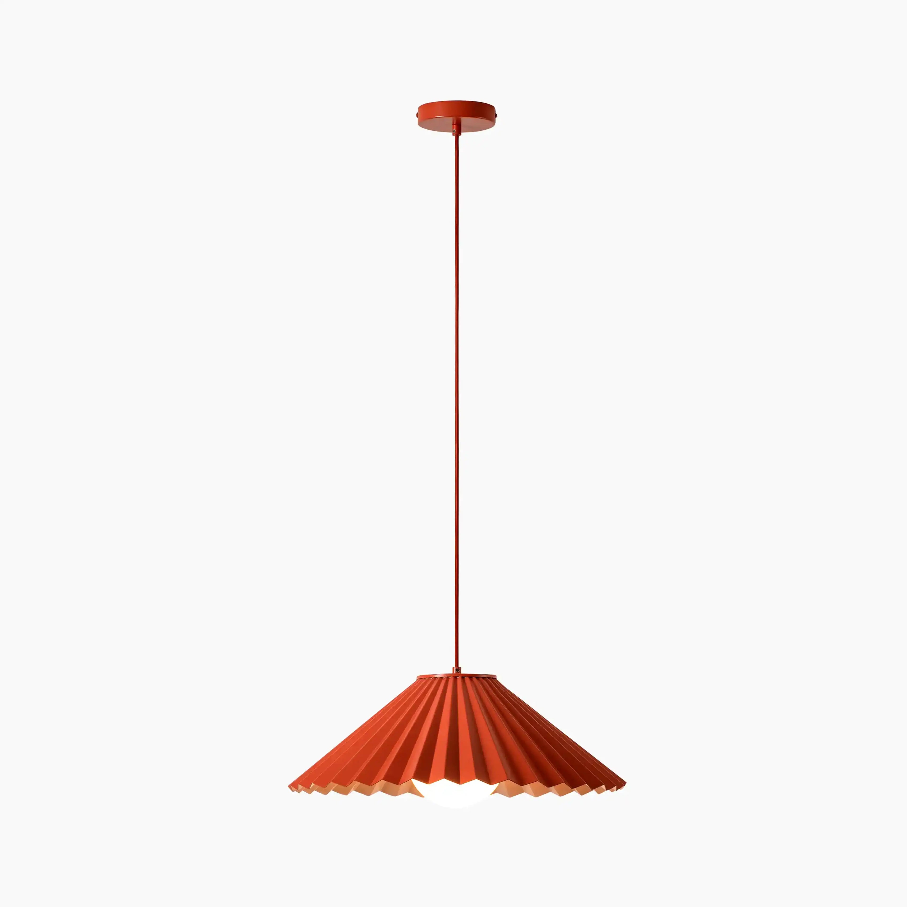 houseof Pleat Ceiling Light | Red