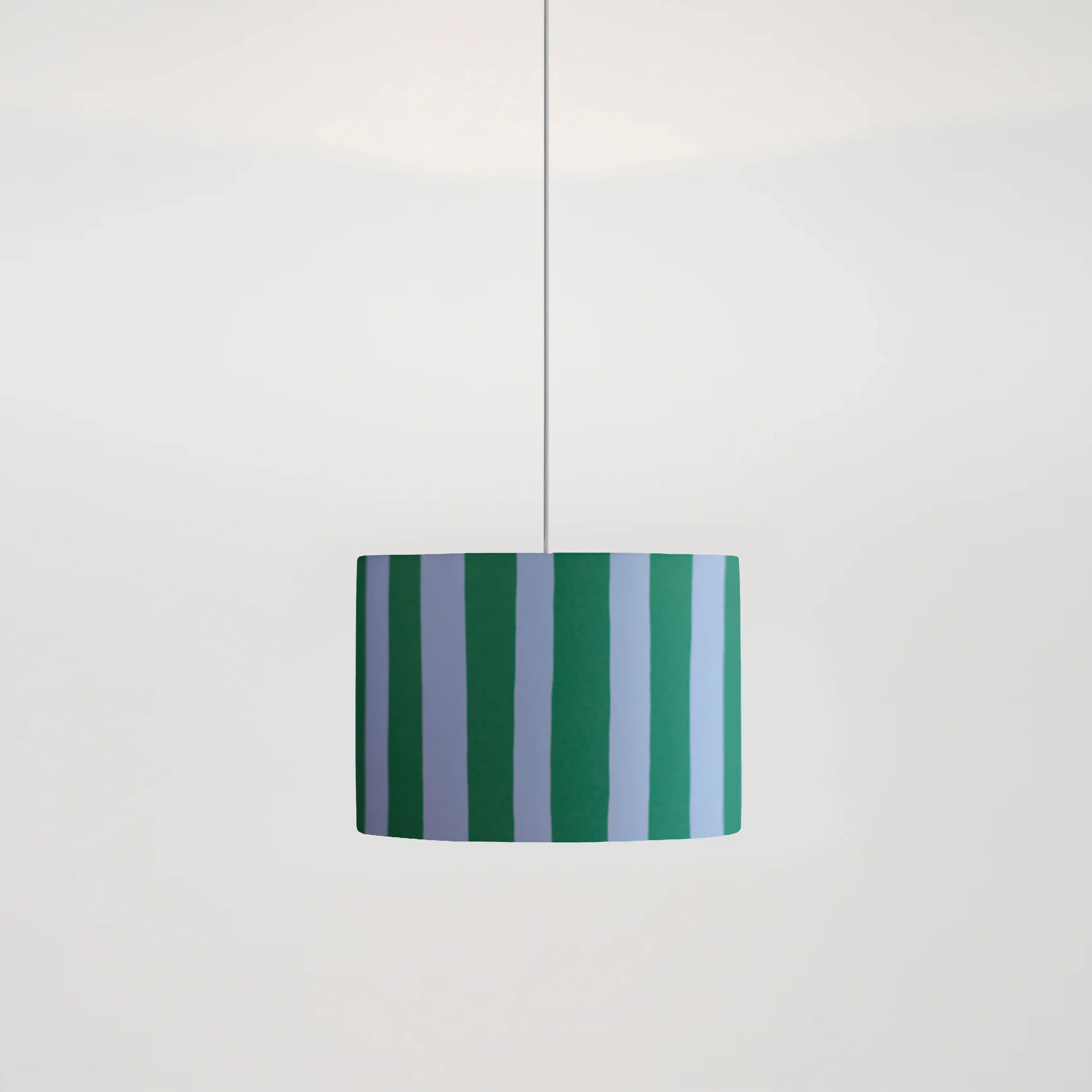 houseof Stripe Printed Shade | Blue & Green