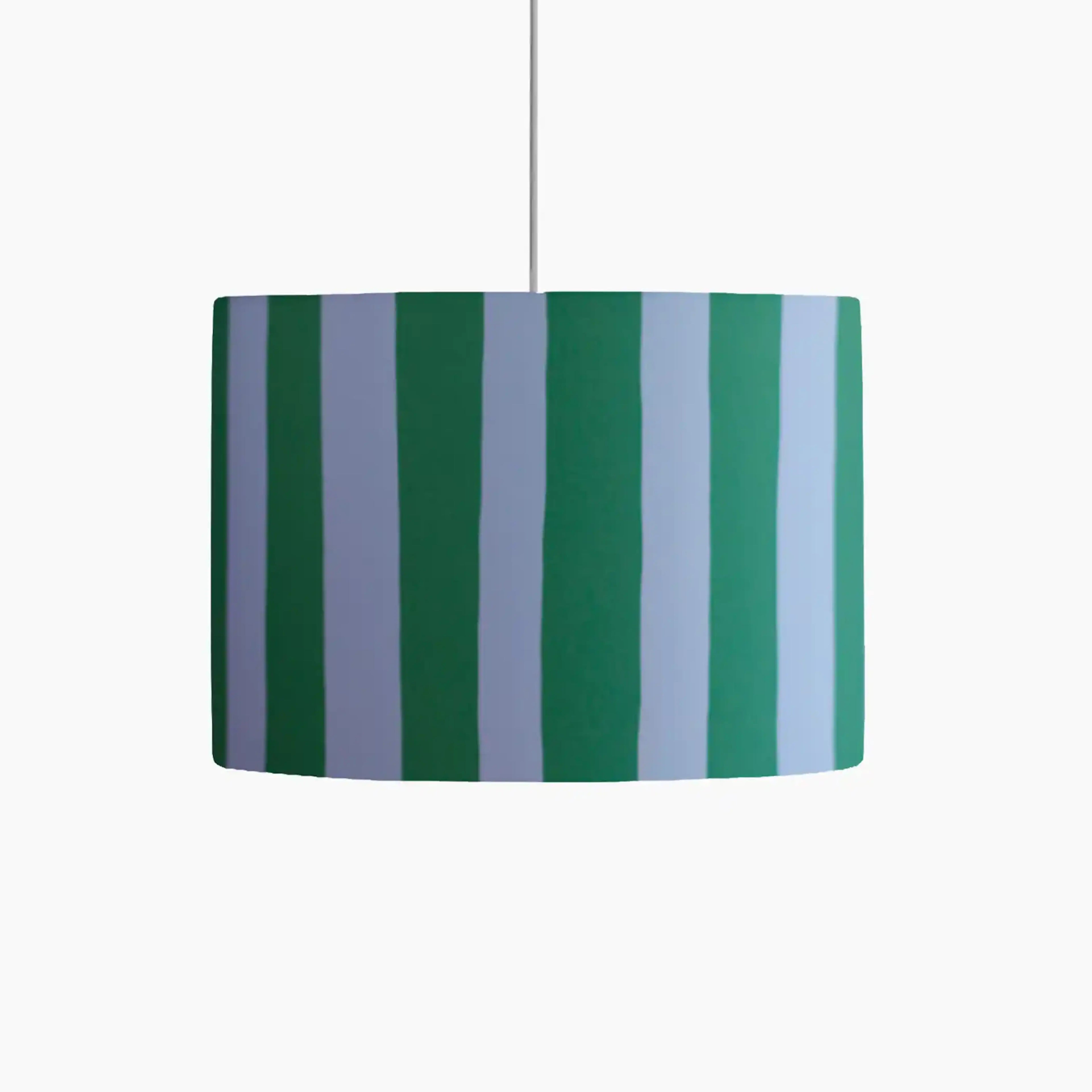 houseof Stripe Printed Shade | Blue & Green