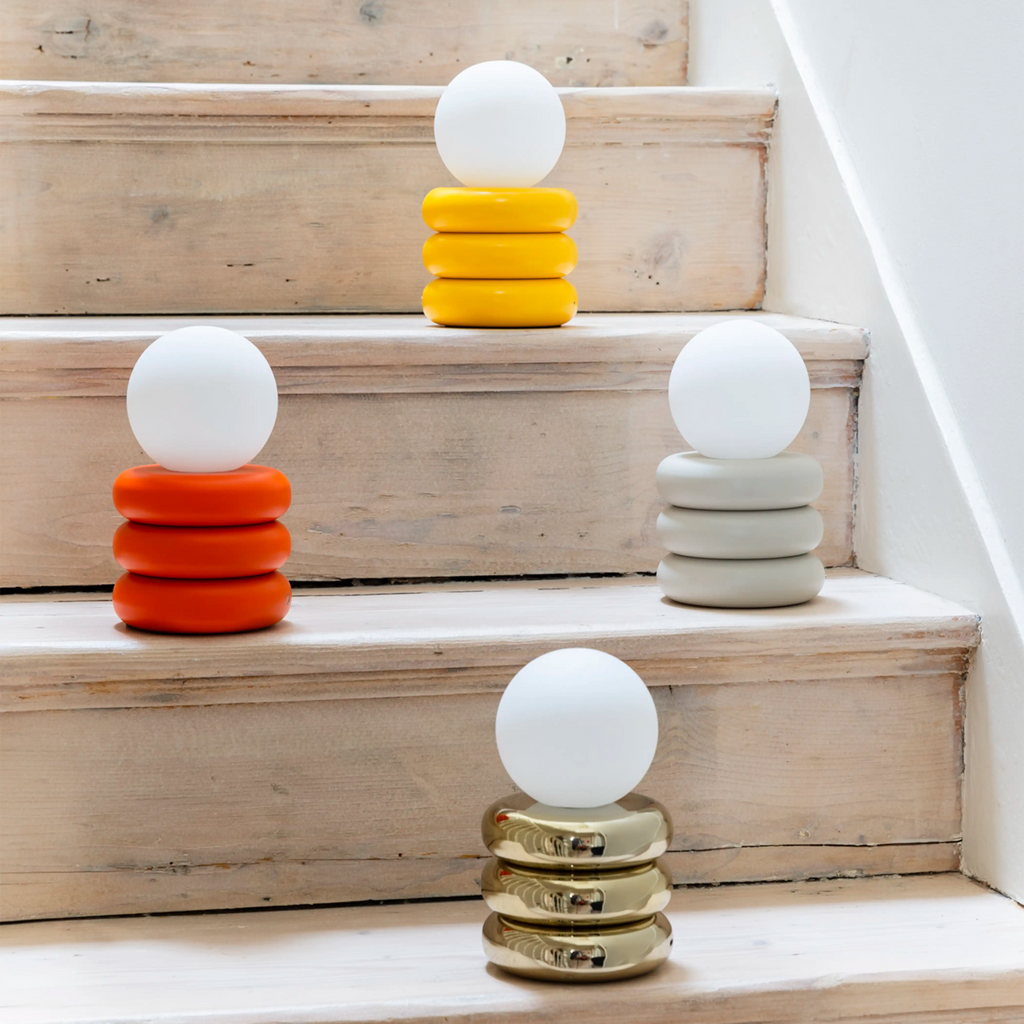 houseof Cordless Table Lamp | Orange Peel