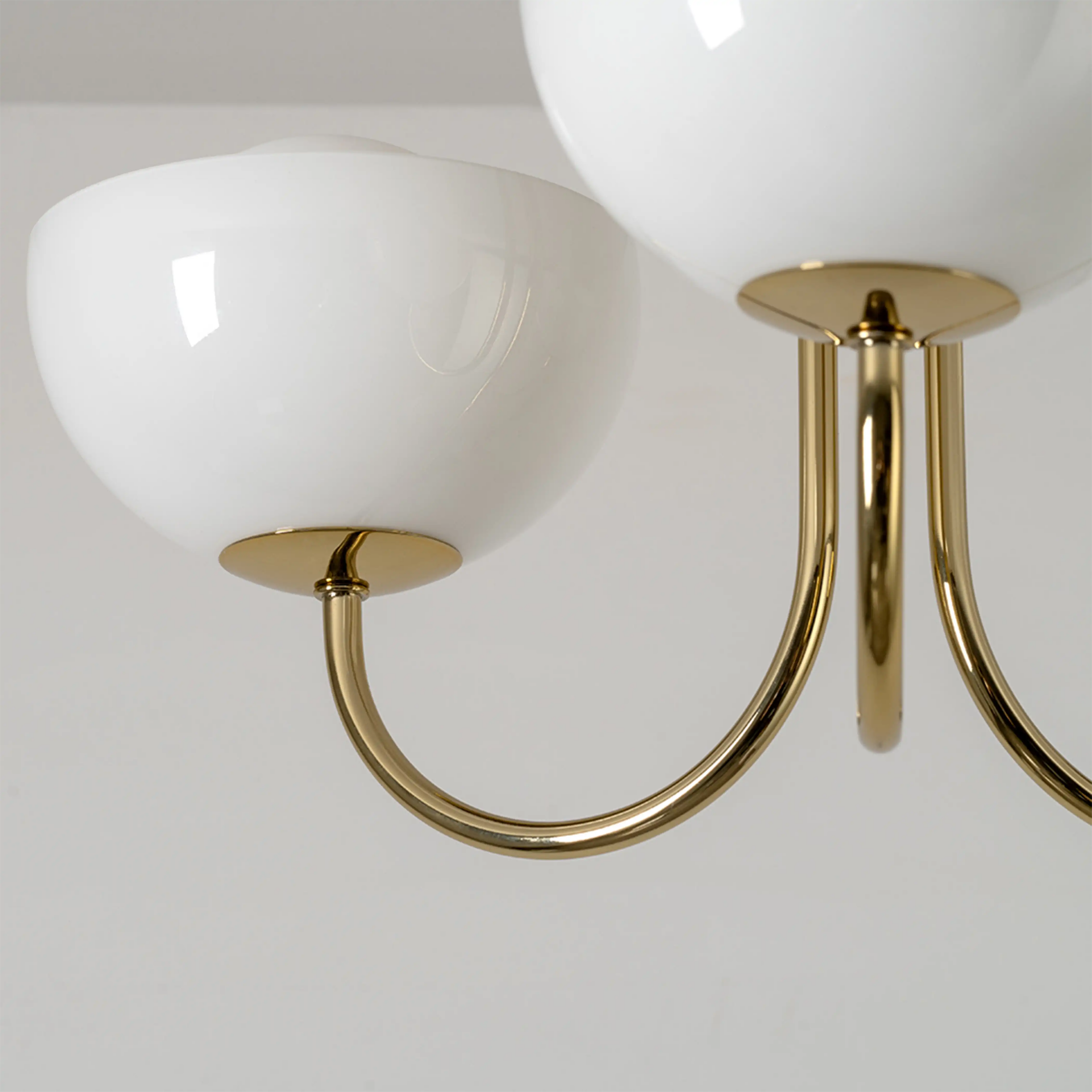 houseof 3 Light Bowl Ceiling Light | Brass