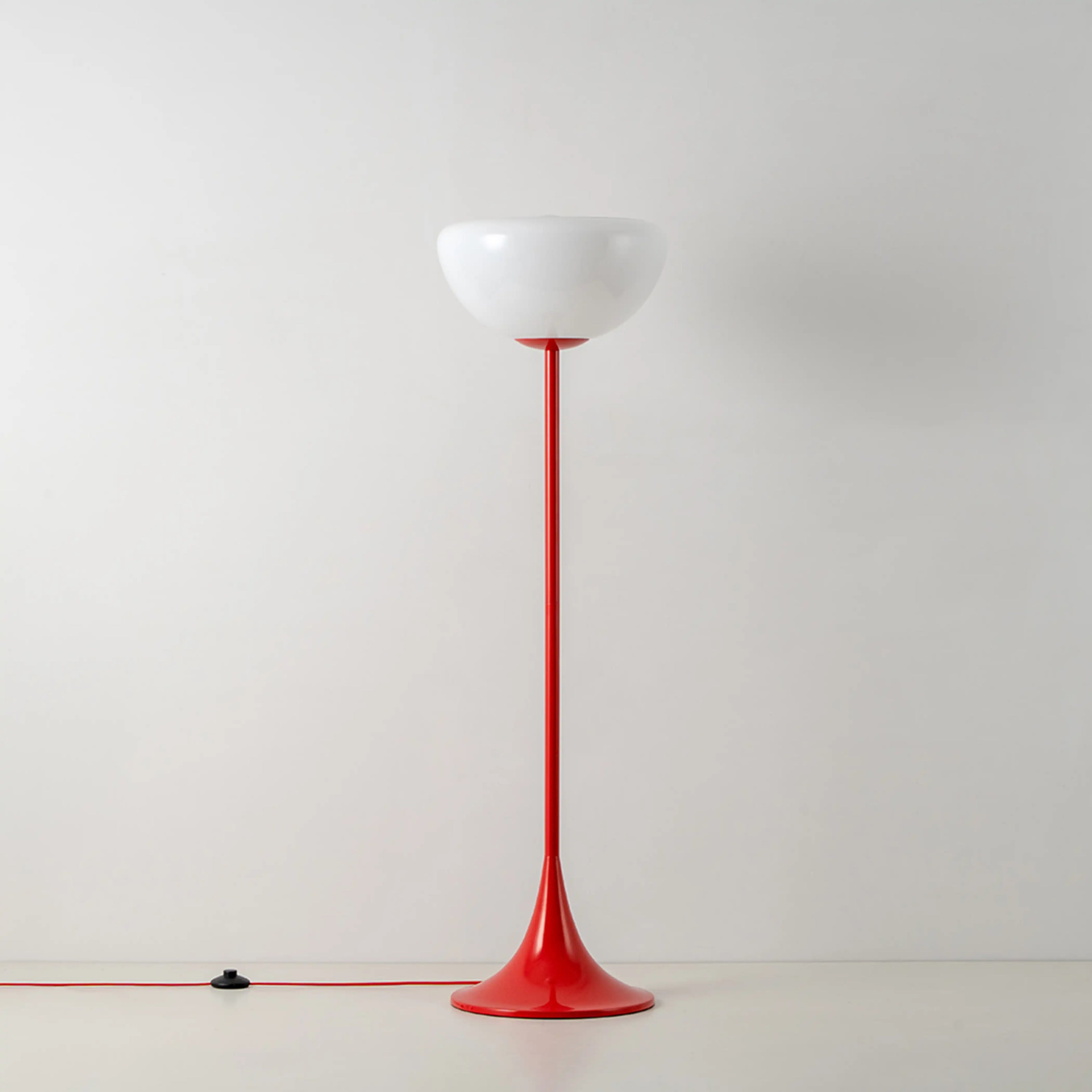 houseof Bowl Floor Lamp | Jam Red