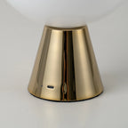 houseof Bowl Cordless Table Lamp | Brass
