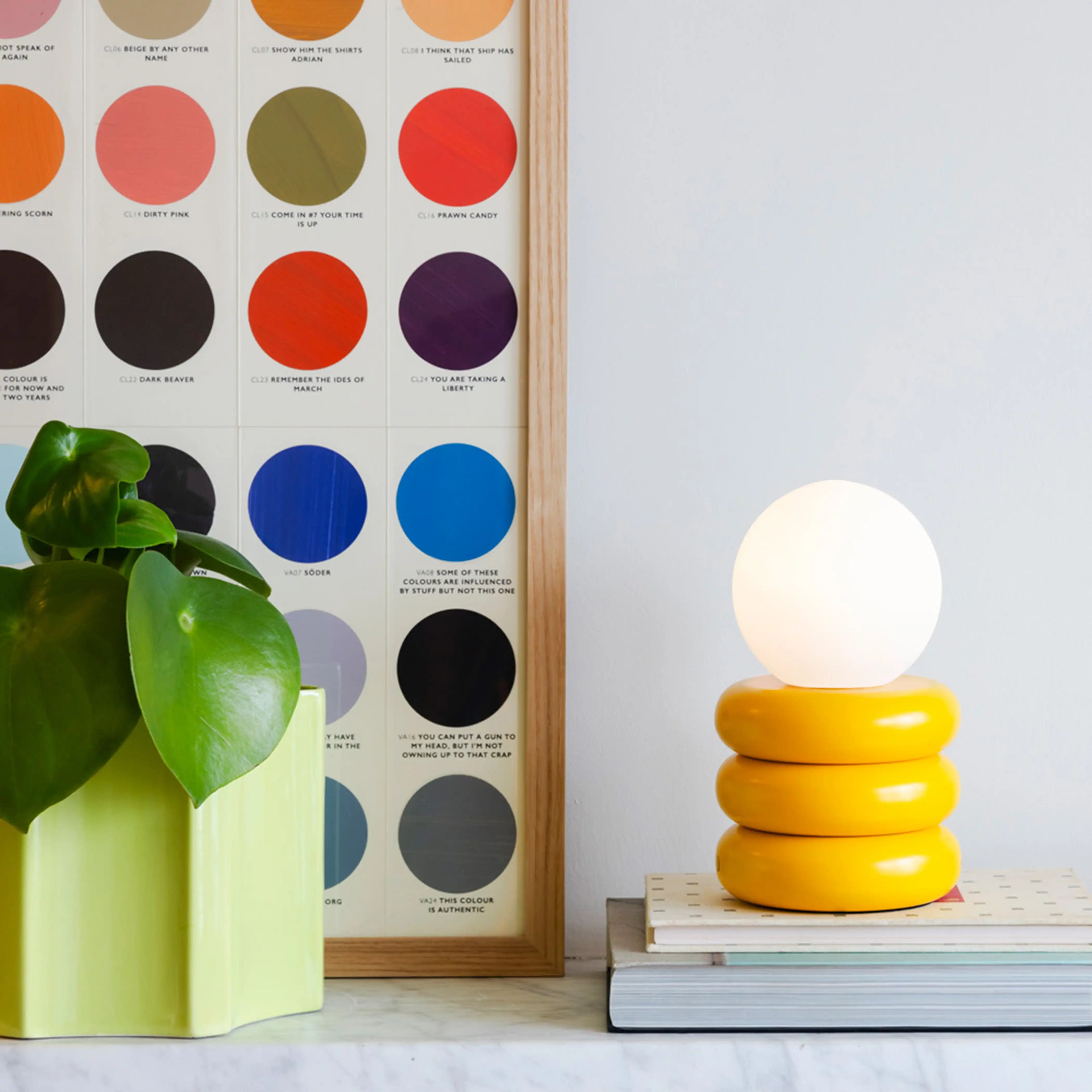 houseof Cordless Table Lamp | Yolk Yellow
