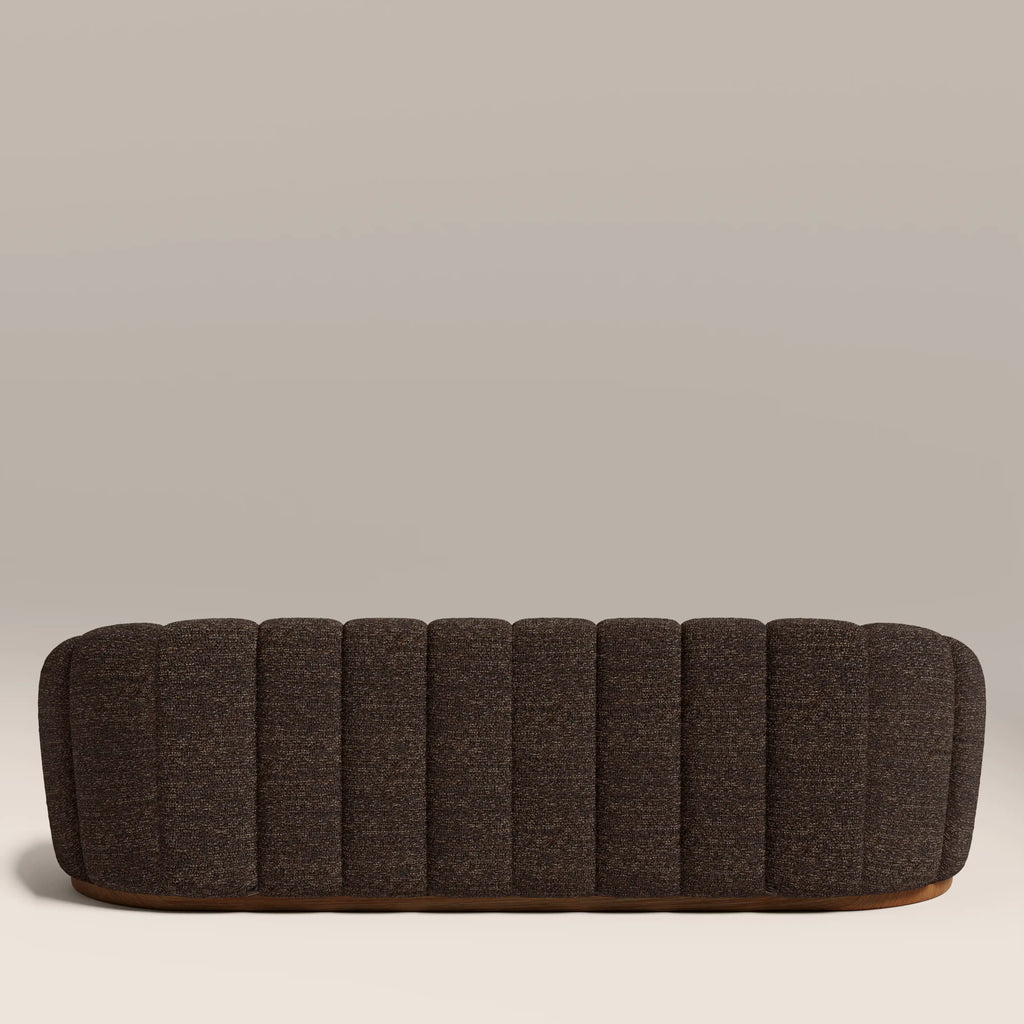 Ivy 3 Seater Sofa | Speckled Espresso Boucle