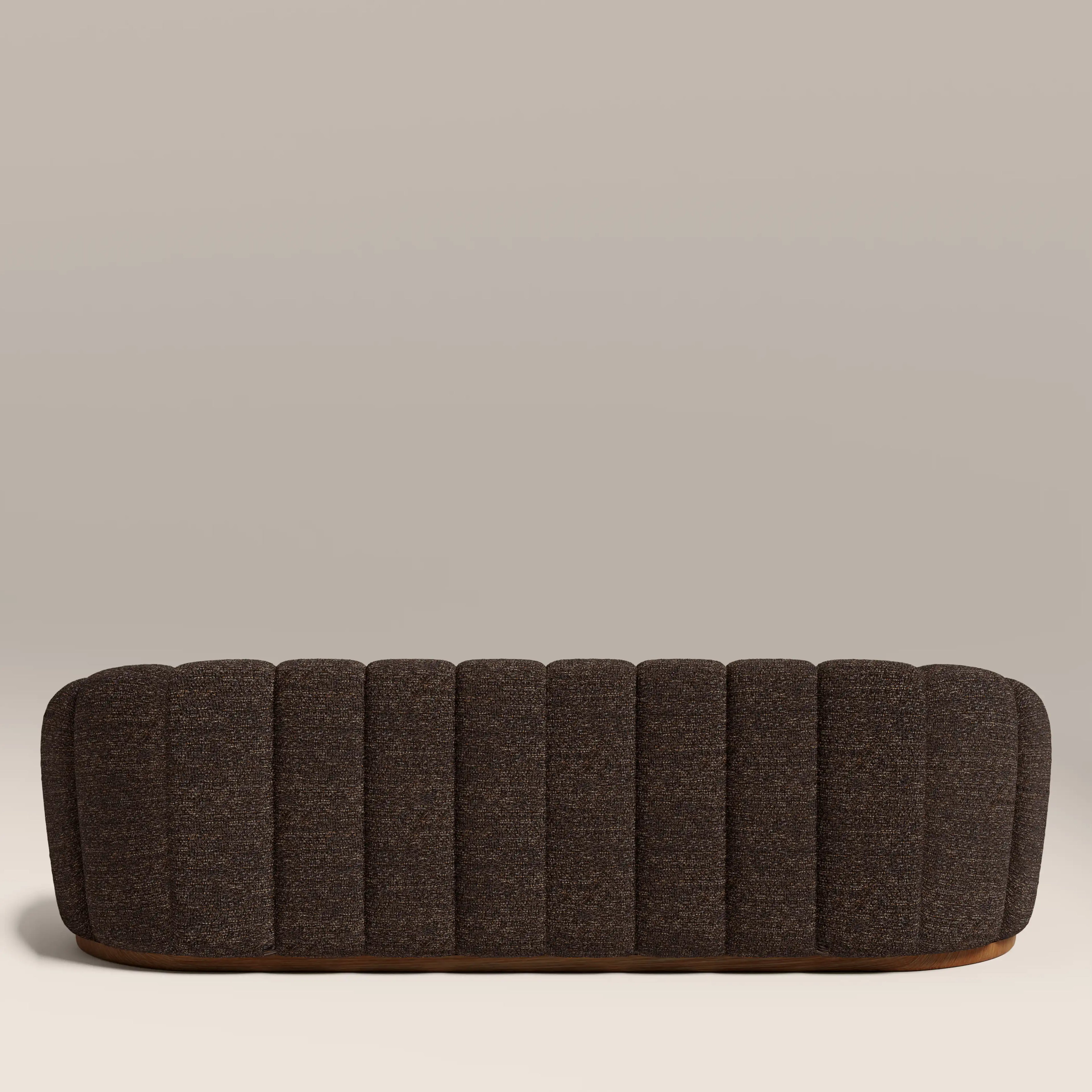 Ivy 3 Seater Sofa | Speckled Espresso Boucle