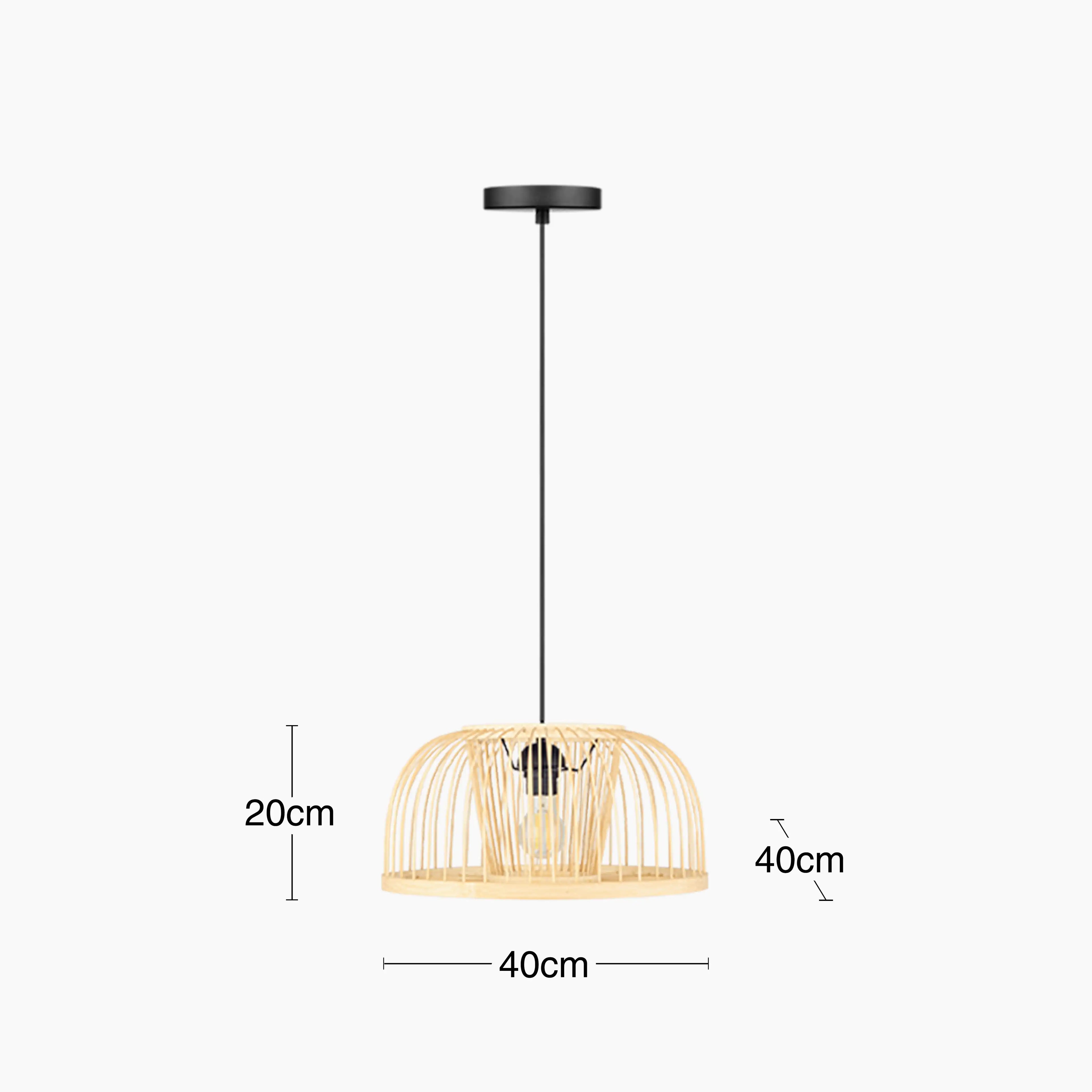 Hazen Ceiling Shade | Bamboo