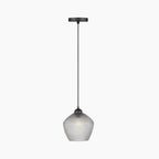 Liana Pendant Light | Smokey Grey & Black