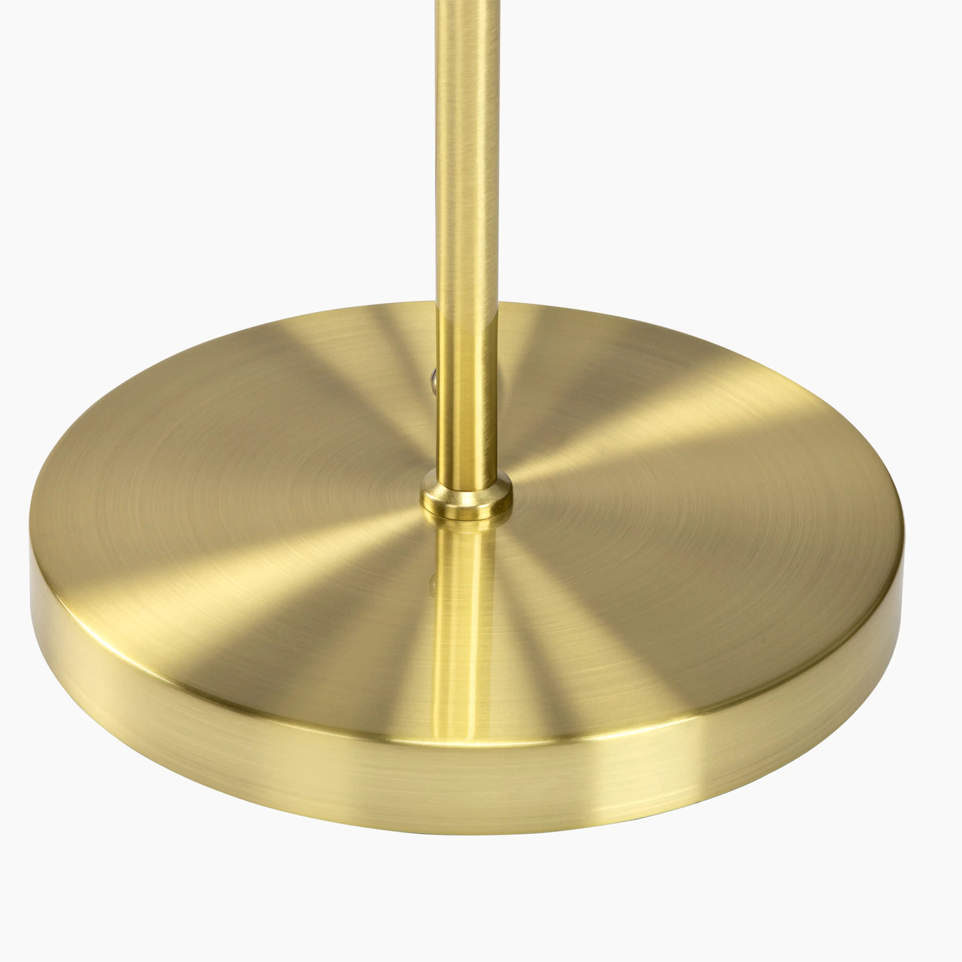Calla Floor Lamp | Green & Brass