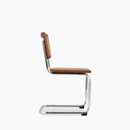 Kenton Dining Chair | Walnut & Chrome