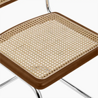 Kenton Dining Chair | Walnut & Chrome