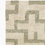 Jarret Rug | Green & Cream