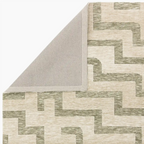 Jarret Rug | Green & Cream