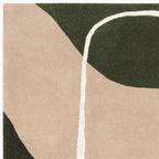 Eithan Hand Tufted Rug | Moss Green