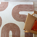 Archie Hand Tufted Rug | Beige & Brown