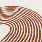 Archie Hand Tufted Rug | Beige & Brown