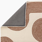Archie Hand Tufted Rug | Beige & Brown