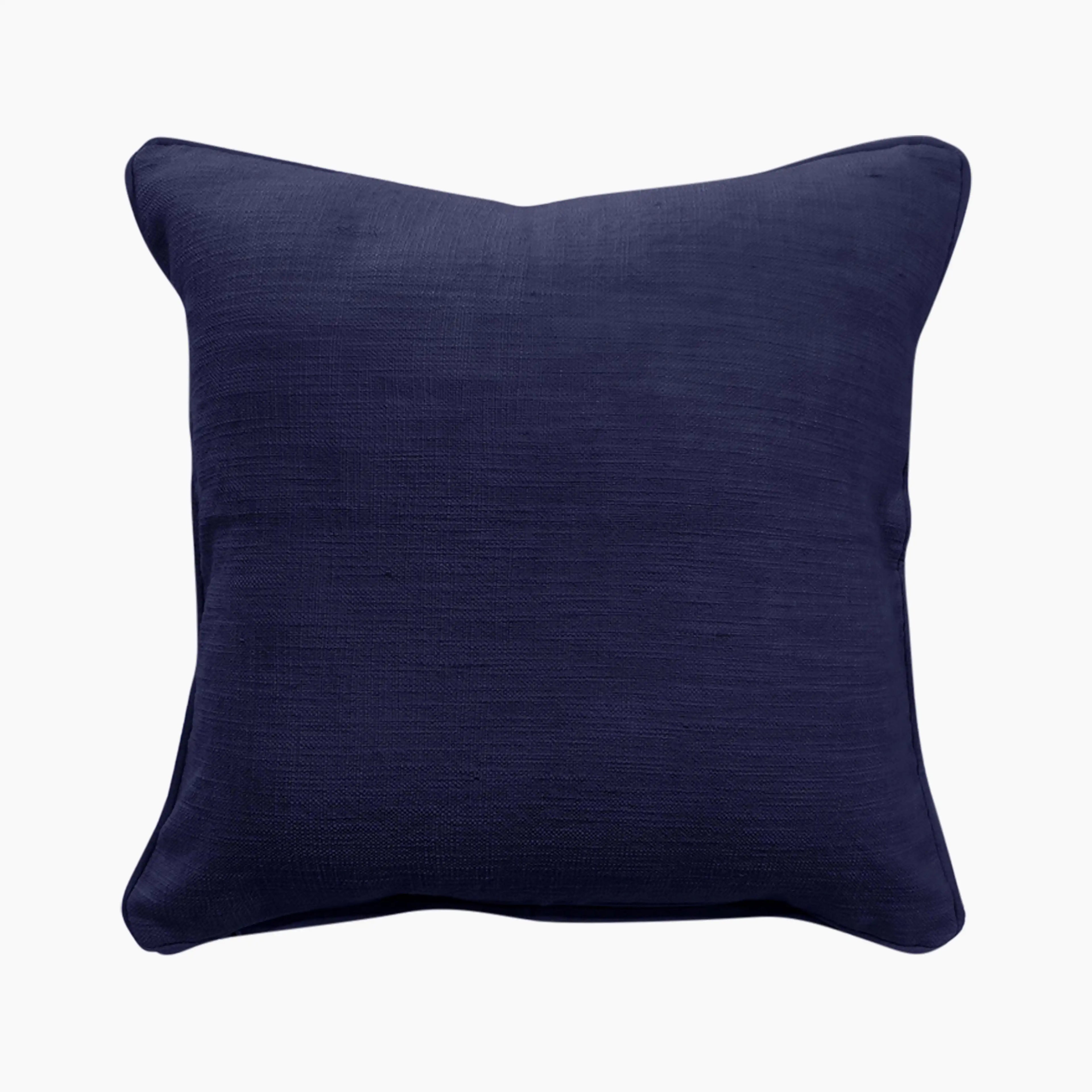 Auckland Square Cushion | Indigo Blue