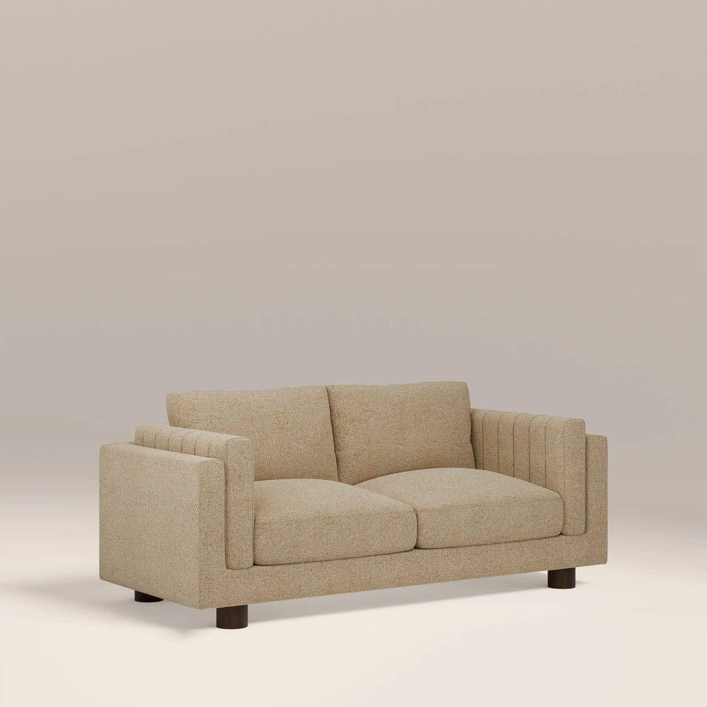 Halton 2 Seater Sofa | Speckled Latte Boucle