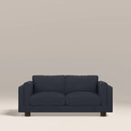 Halton 2 Seater Sofa | Dark Blue Sustainable Velvet
