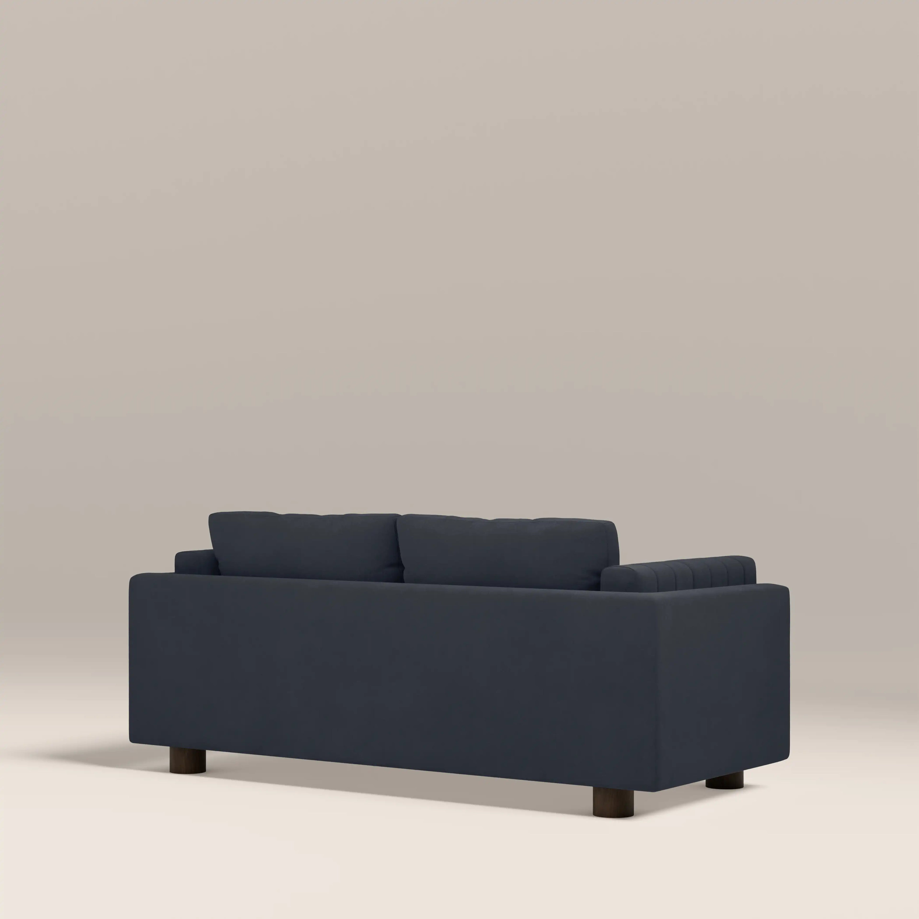 Halton 2 Seater Sofa | Dark Blue Sustainable Velvet