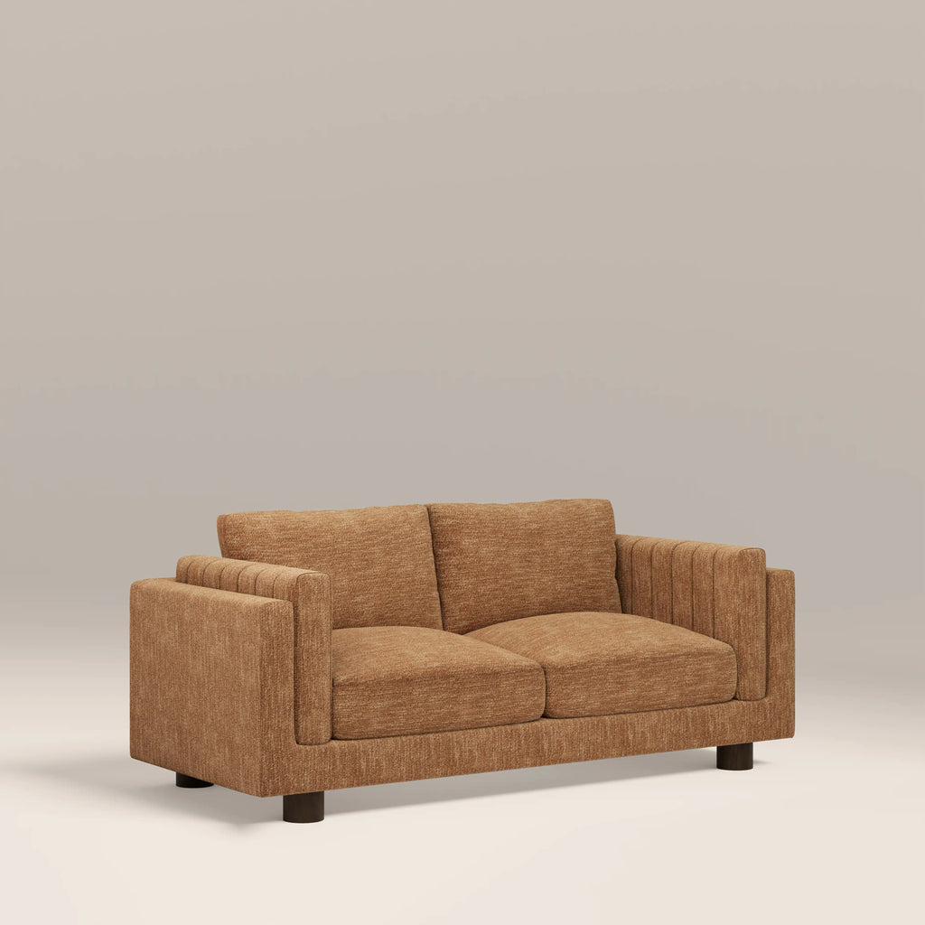 Halton 2 Seater Sofa | Speckled Honey Sustainable Boucle