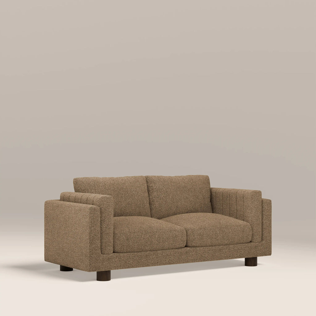 Halton 2 Seater Sofa | Speckled Cappuccino Boucle