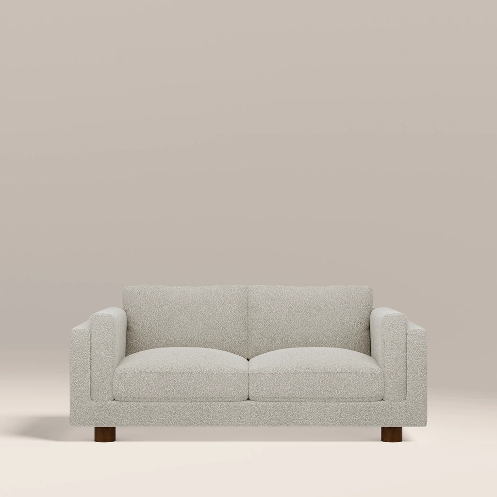 Halton 2 Seater Sofa | Speckled Stone Sustainable Boucle