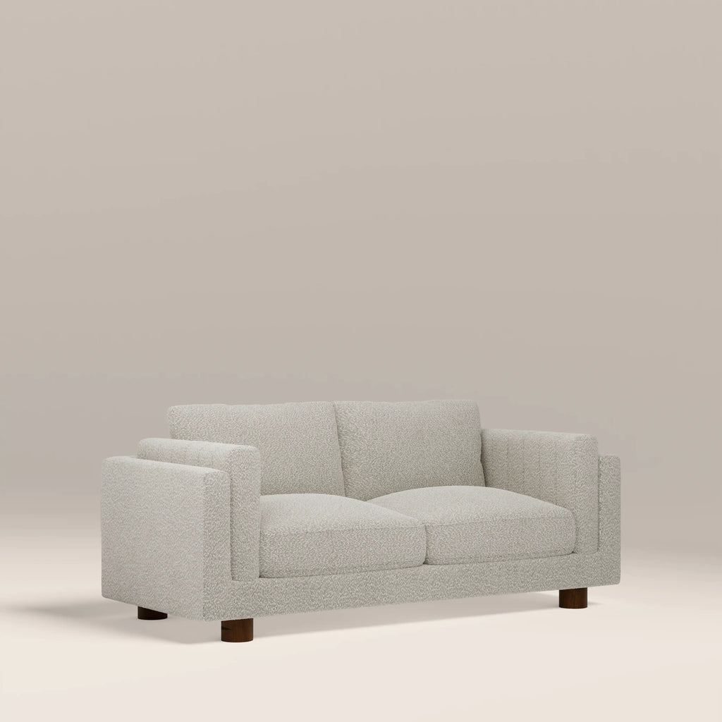 Halton 2 Seater Sofa | Speckled Stone Sustainable Boucle