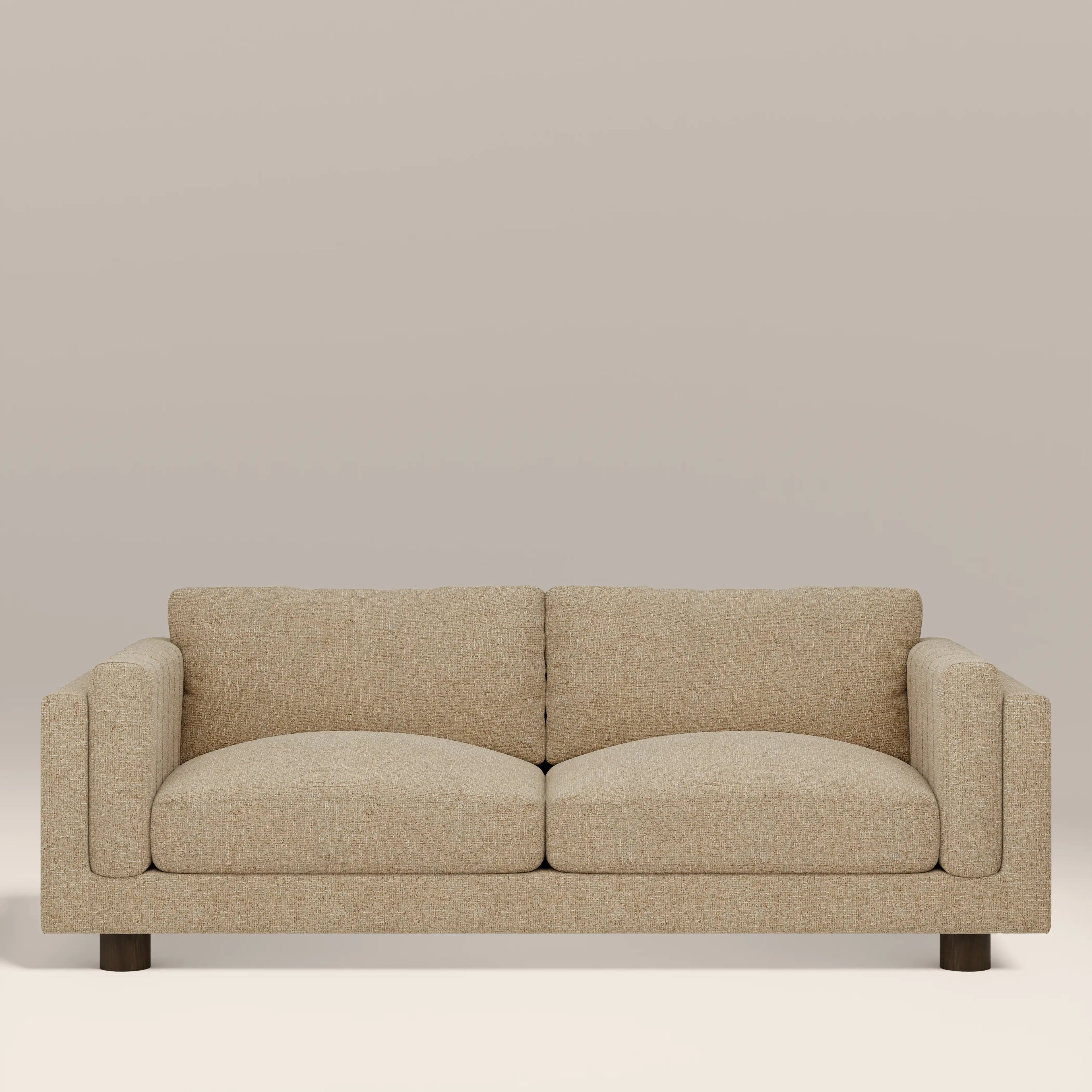 Halton 3 Seater Sofa | Speckled Latte Boucle