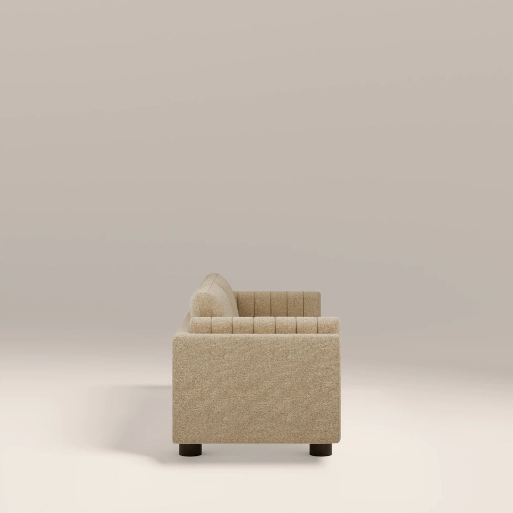 Halton 3 Seater Sofa | Speckled Latte Boucle