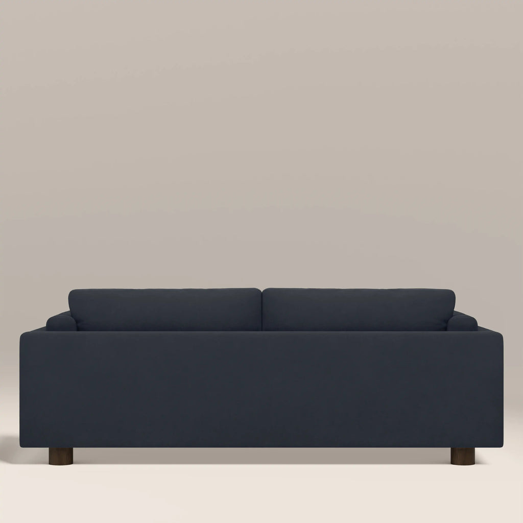 Halton 3 Seater Sofa | Dark Blue Sustainable Velvet