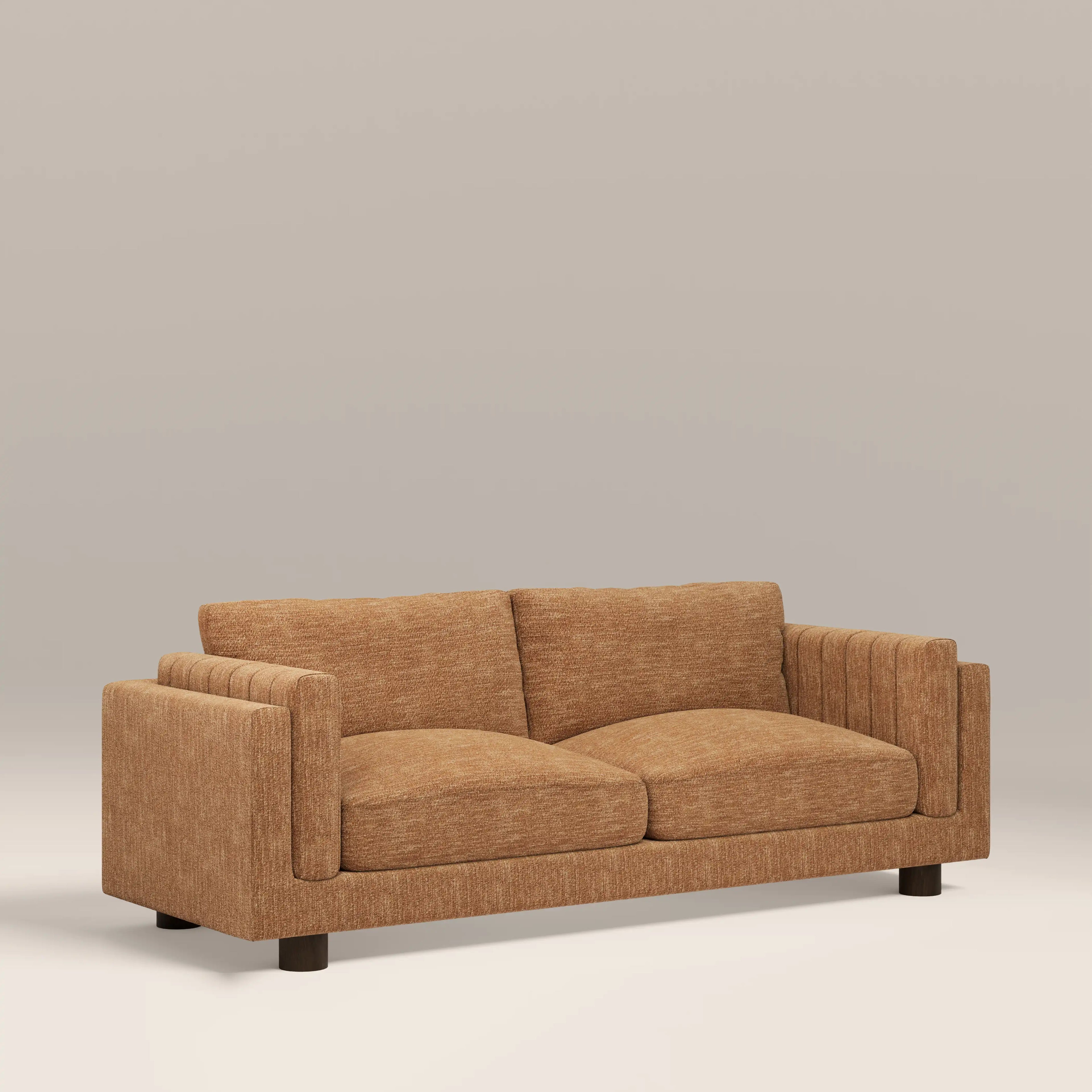 Halton 3 Seater Sofa | Speckled Honey Sustainable Boucle