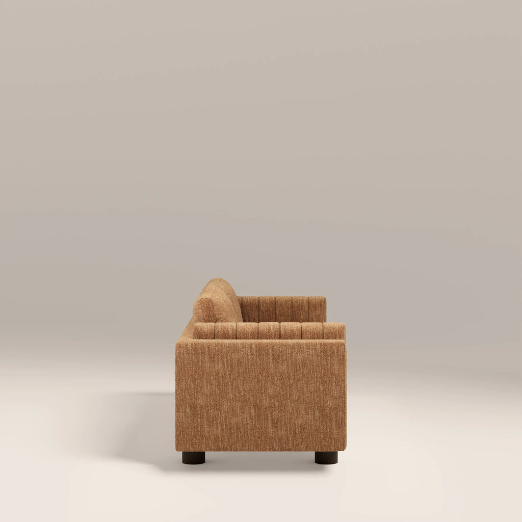 Halton 3 Seater Sofa | Speckled Honey Sustainable Boucle