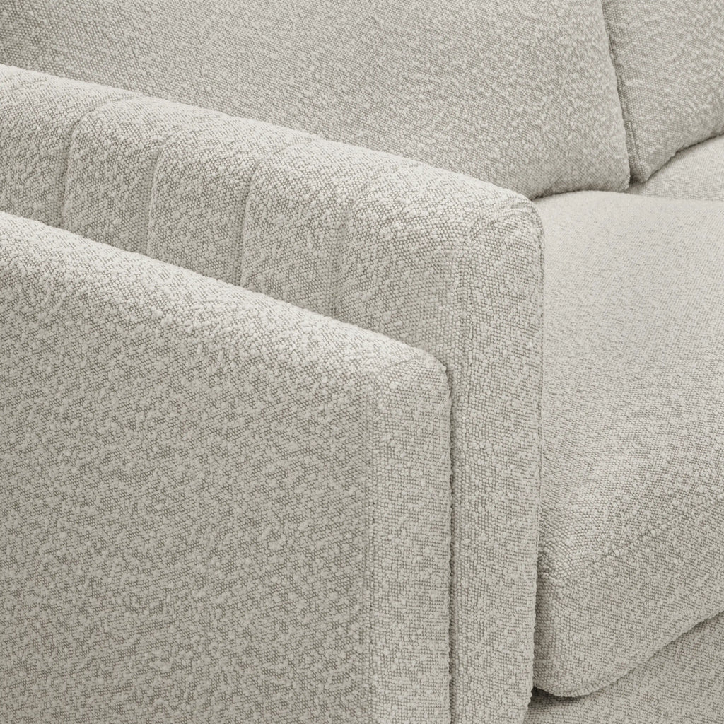 Halton 3 Seater Sofa | Speckled Stone Sustainable Boucle