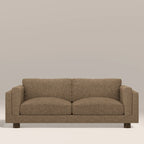 Halton 3 Seater Sofa | Speckled Cappuccino Boucle